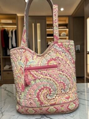 Vintage Vera Bradley Little Betsy Quilted Purse In Capri Melon Y2K Retired 90’s‍